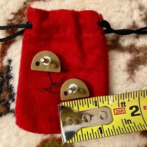 Louboutin Nude Heel Taps